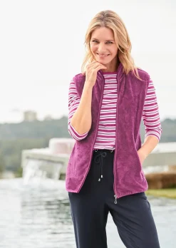 Gilet teddy en polaire