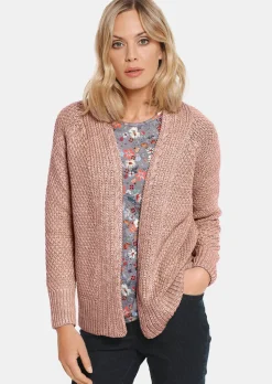 Intemporel cardigan en tricot épais