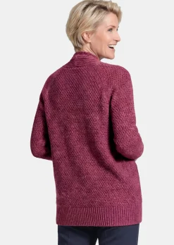 Intemporel cardigan en tricot épais