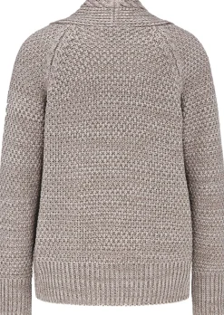 Intemporel cardigan en tricot épais
