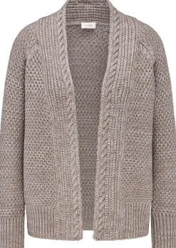 Intemporel cardigan en tricot épais