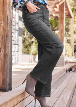 Jean ample VERA en denim extensible