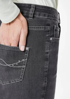 Jean ample VERA en denim extensible