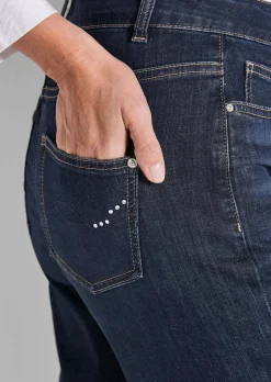 Jean ample VERA en denim extensible