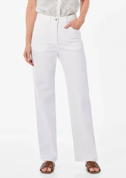 Jean ample VERA en denim extensible