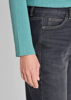 Jean mom SARA en coton stretch