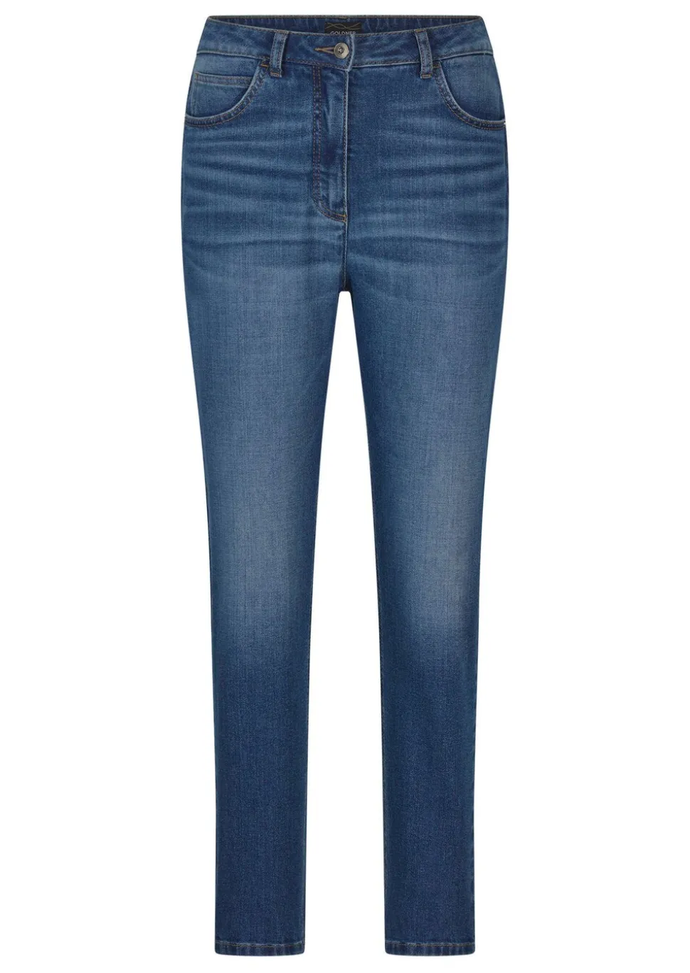 Jean mom SARA en coton stretch