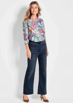 Jean·VERA·à·taille·élastique avec jambes amples