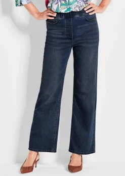 Jean·VERA·à·taille·élastique avec jambes amples