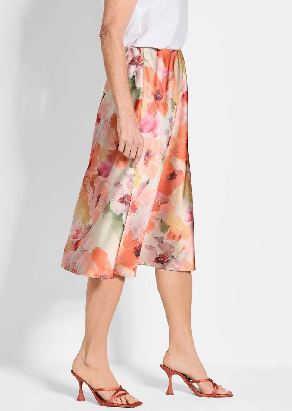 Jupe en satin