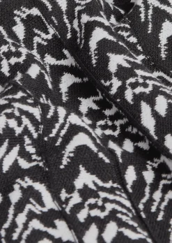 Jupe en tricot jacquard