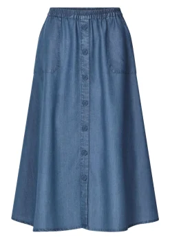 Jupe légère en Tencel, avec poches