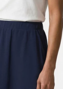 Jupe évasée en jersey avec taille élastique