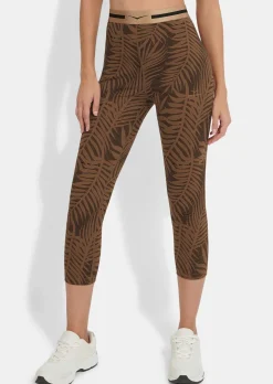 Legging 7/8 avec large taille
