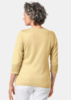 Élégant pull ajouré