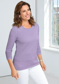 Élégant pull ajouré