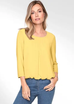 Élégant T-shirt aspect chemisier
