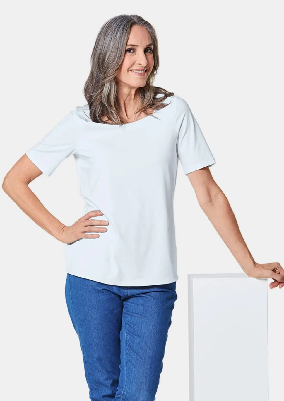 Élégant T-shirt indéformable