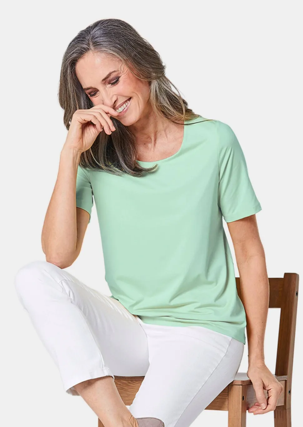 Élégant T-shirt indéformable