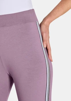 Lot de deux leggings avec galon