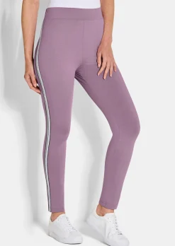 Lot de deux leggings avec galon