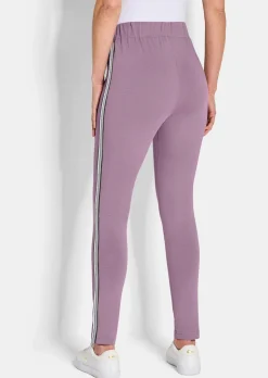 Lot de deux leggings avec galon