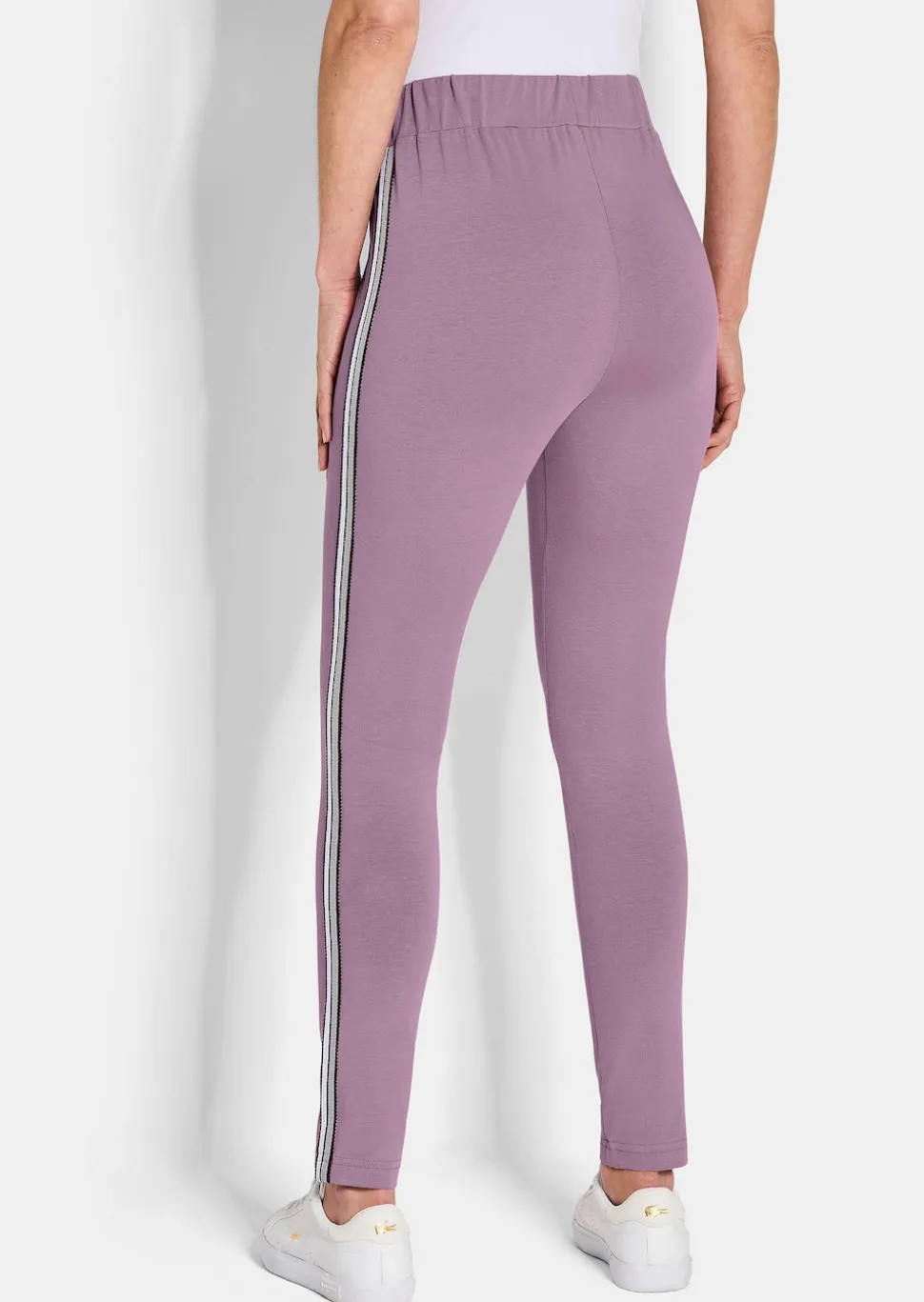 Lot de deux leggings avec galon