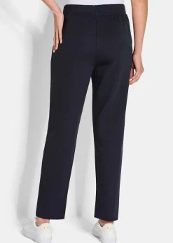Lot de deux pantalons de jogging avec plis nervure