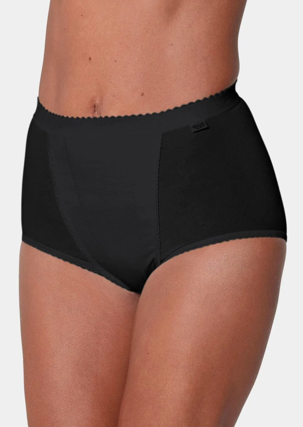 Lot de deux slips en coton avec Elasthanne