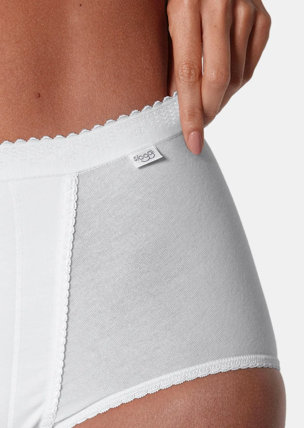 Lot de deux slips en coton avec Elasthanne