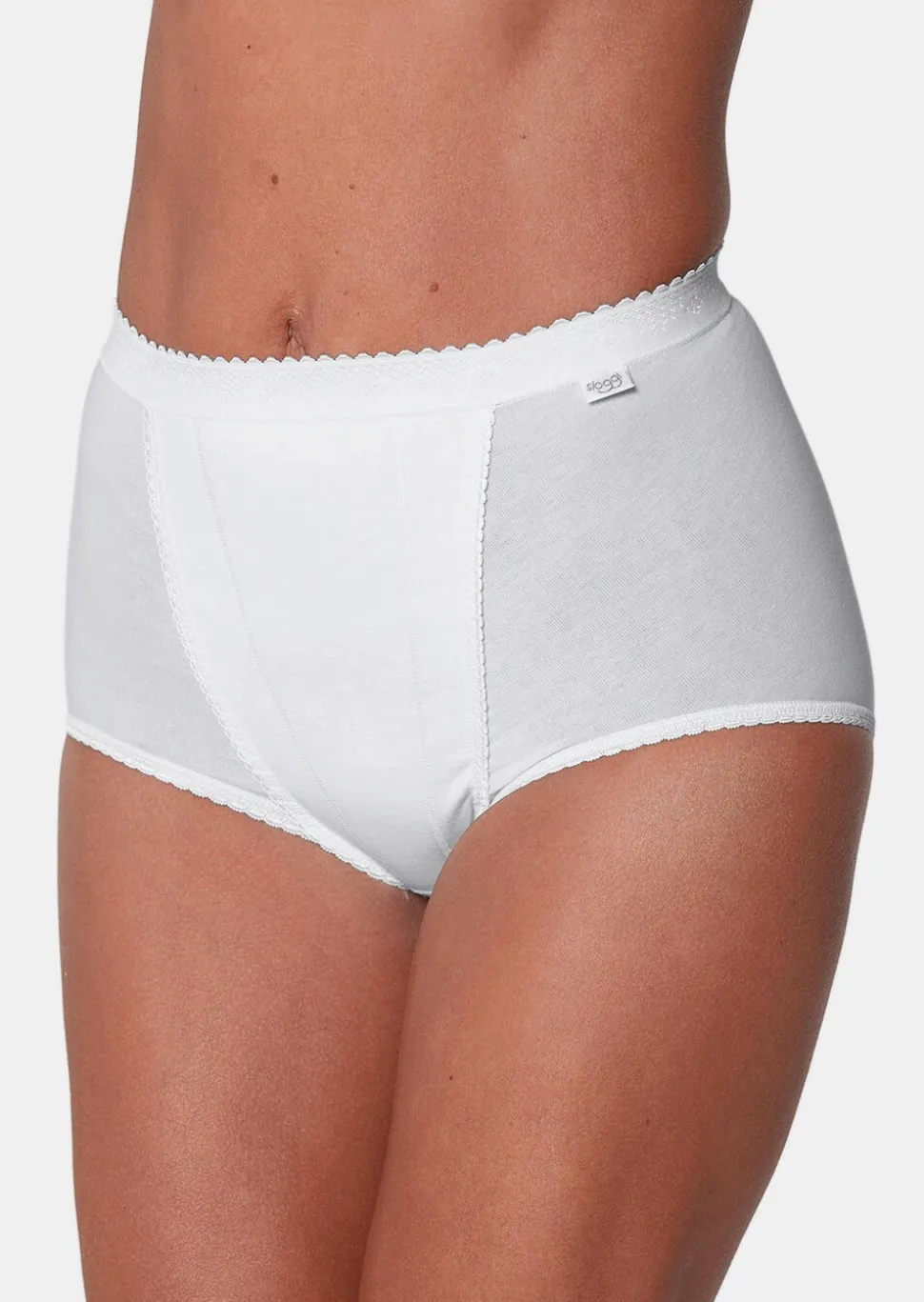 Lot de deux slips en coton avec Elasthanne