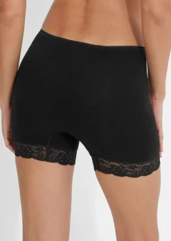 Lot de 2 pantys à côtes fines
