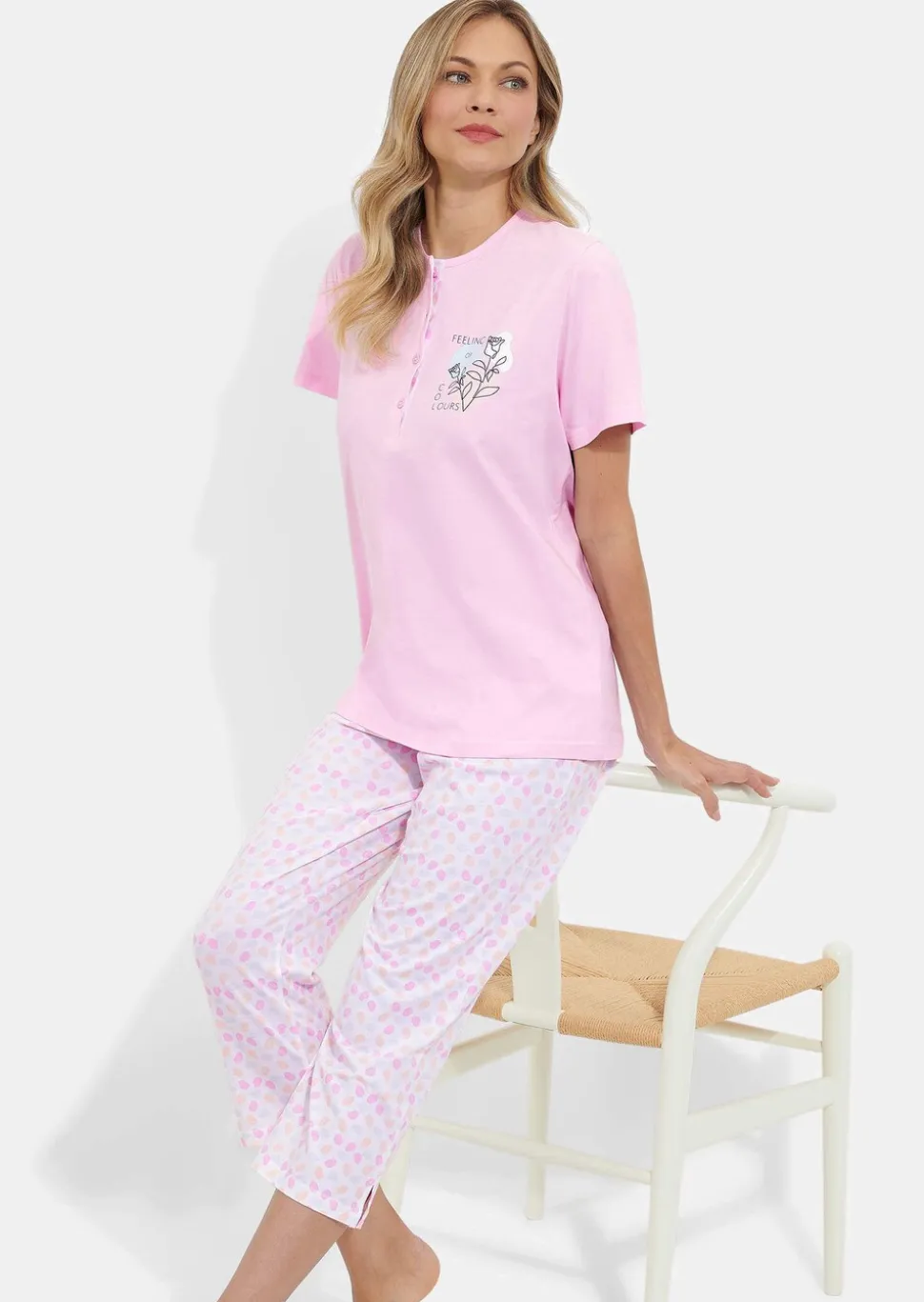 Lot de 2: pyjashort et pyjama