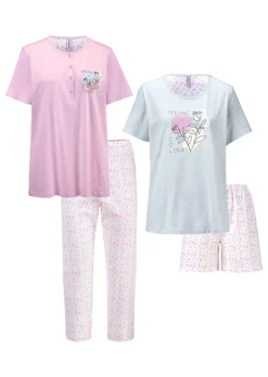 Lot de 2: pyjashort et pyjama
