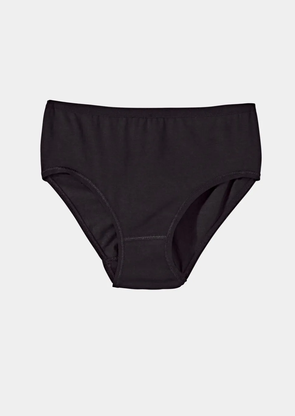 Lot de 2 slips hauts en coton et Elasthanne