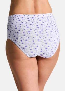 Lot de slips taille basse en coton