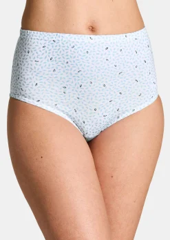 Lot de slips taille haute en coton