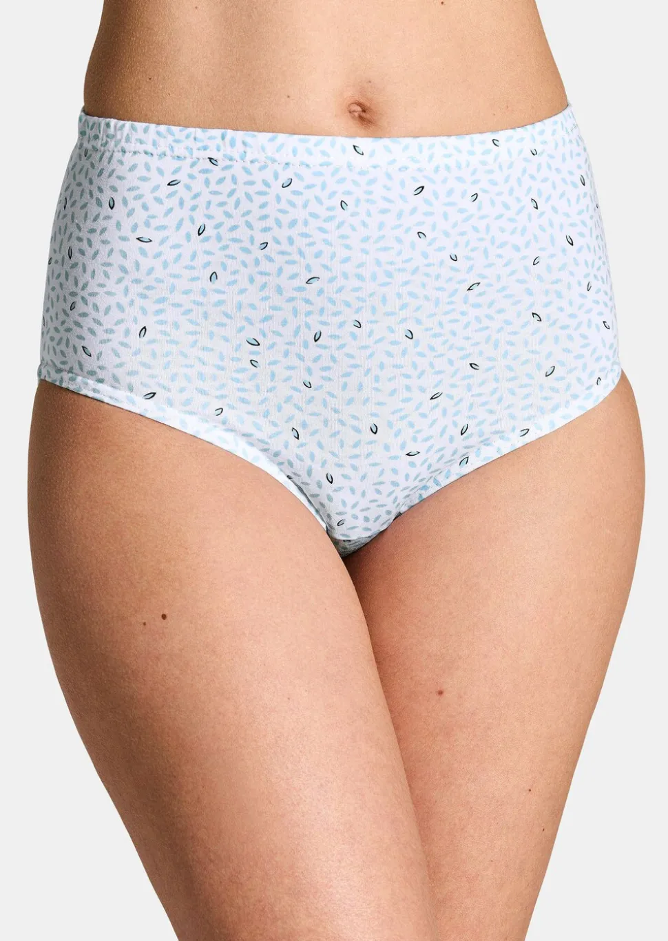 Lot de slips taille haute en coton
