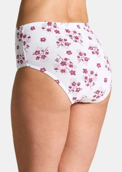 Lot de slips taille haute en coton