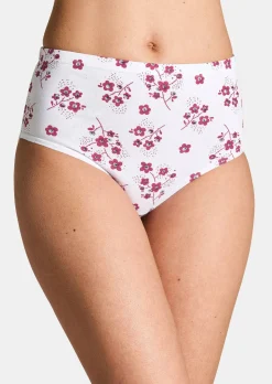 Lot de slips taille haute en coton