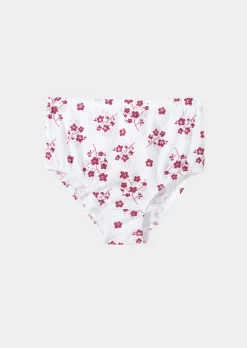 Lot de slips taille haute en coton