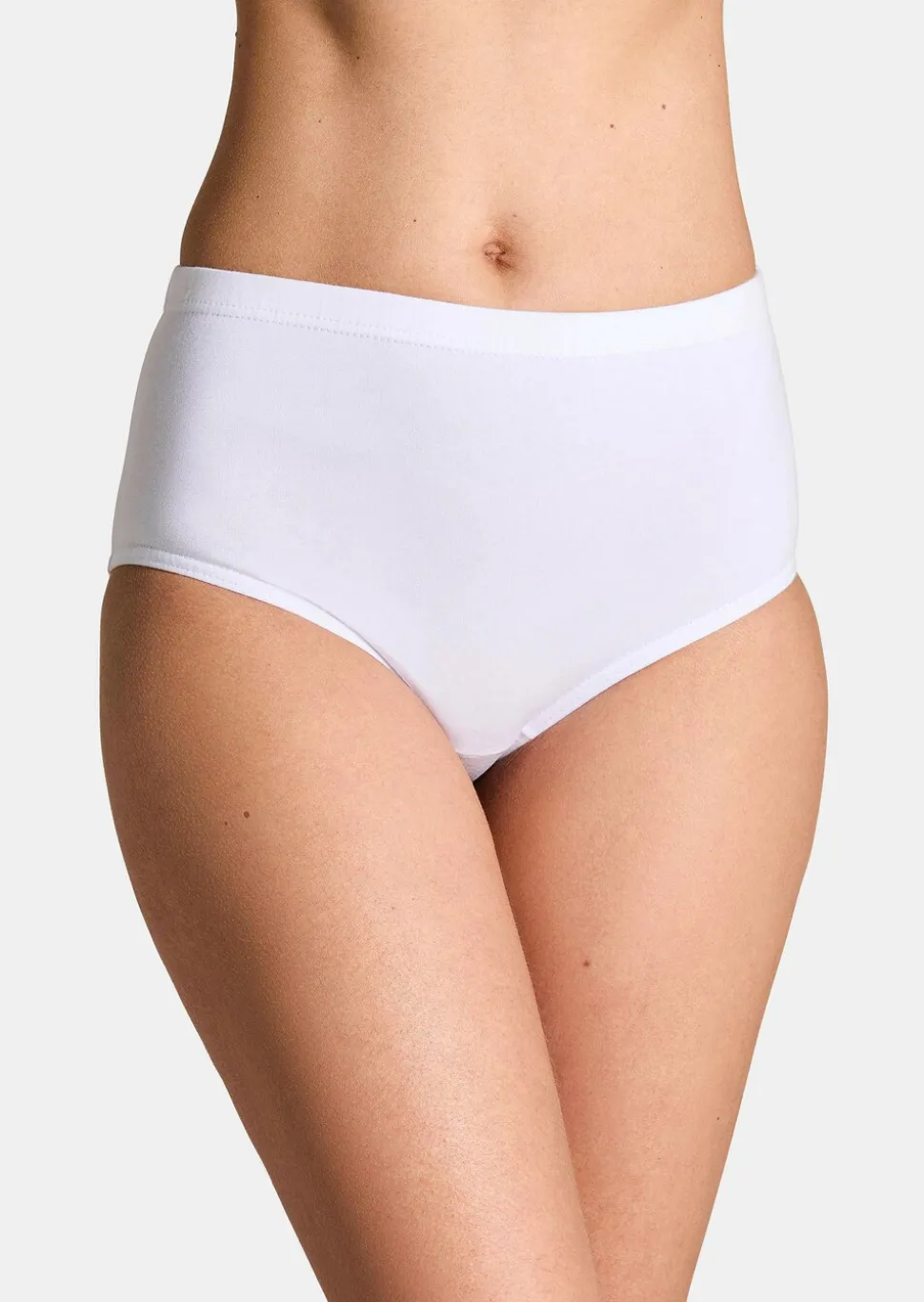 Lot de slips taille haute en coton