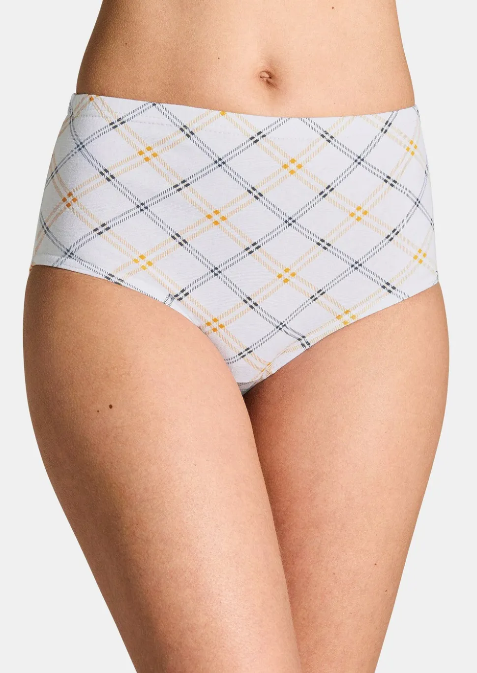 Lot de slips taille haute en coton