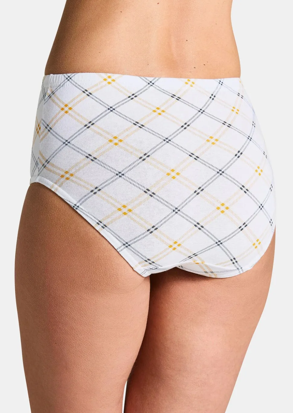 Lot de slips taille haute en coton