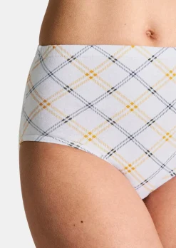 Lot de slips taille haute en coton