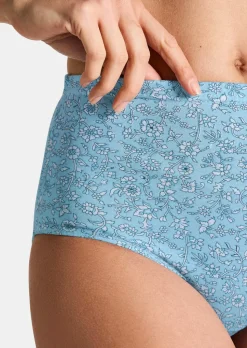Lot de slips taille haute en coton
