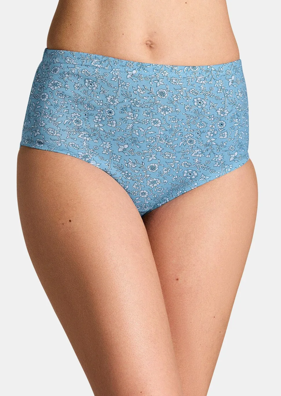 Lot de slips taille haute en coton