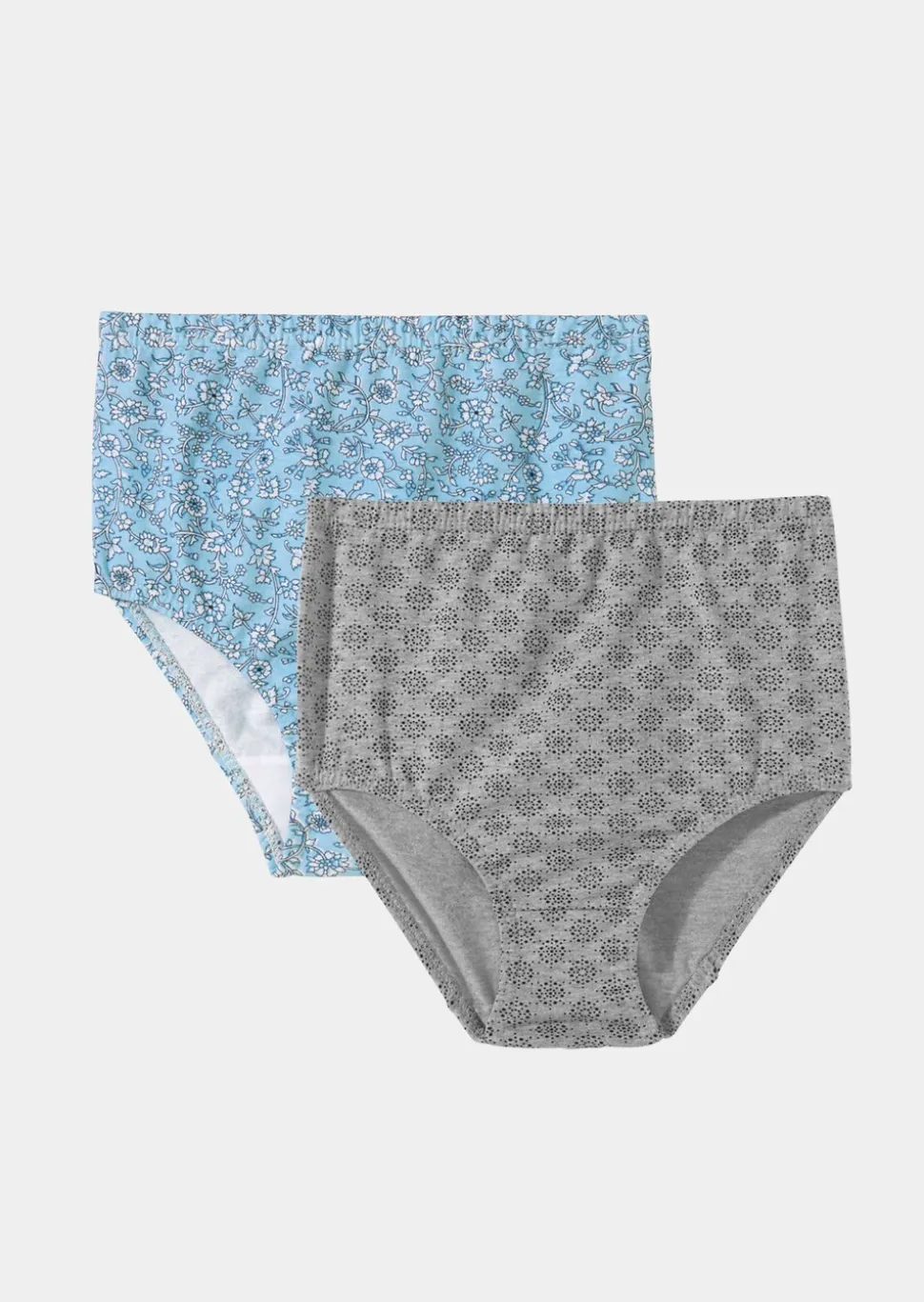 Lot de slips taille haute en coton