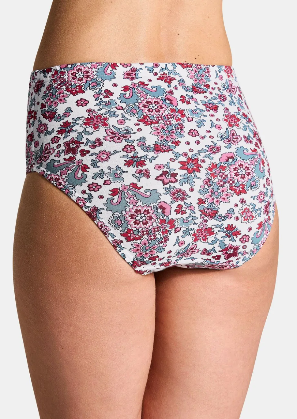 Lot de slips taille haute en coton