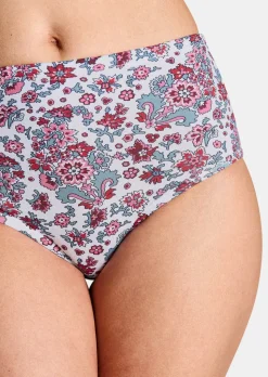 Lot de slips taille haute en coton